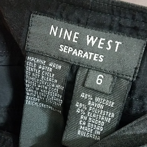 Nine West Separates Grey Dress Pants sz 6 - Picture 2 of 3